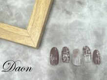 ダオン(DAON)/秋冬ツイードネイル