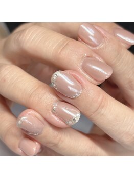 ヌーディシンプルネイル