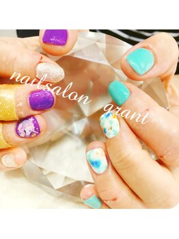 グラント(NAIL SALON&SCHOOL grant)/定額ジェル4500円