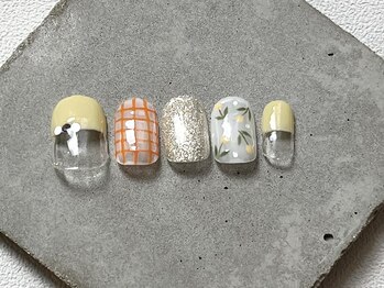 カラ ネイル 中津店(calla nail)/ほっこりフラワーデザイン