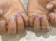 エイチネイルサロン(H nailsalon)/紫陽花
