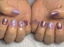 マイネイル(M.nail)/パープルデザイン