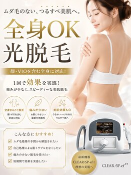 ソエル(SOEL)/全身OK光脱毛