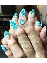 ノワール ネイルアンドスクール(Noire)/★陶器柄ネイル★