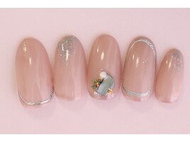オーロラフィルムネイル