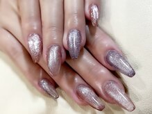 ラビング(Loving)/ピンク&パープルマグネット