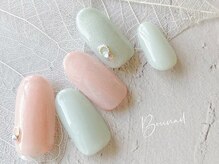 ネイルアンドアイラッシュ ボネール 銀座店(lash Bounail)/パステル　ラメ　メタリック　春