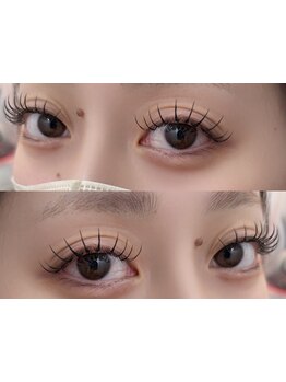 目の形にあったエクステ提案が得意