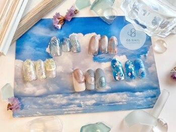 ジーエスネイル(GS NAIL)の写真/大人女性必見!!高いデザイン力・モチの良さ・技術力が自慢の実力店☆【写真:シーズンデザイン¥9350】
