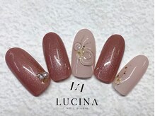ネイルスタジオ ルキナ(LUCINA)/H-621大人上品和柄ネイル