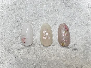 春/桜/ハートホロ/さくら/ピンク