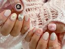 持ち込みドーナツリボンネイル