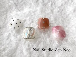 フットネイル定額2本アート