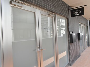 マユカ 福岡薬院店(Mayuka)/階段を上がった先に入り口が♪
