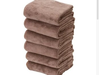 レジリエンス(Resilience)/施術時にお顔に当てるタオル