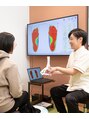 距骨サロン壱番館 町田モディ店 足元を測定したデータや骨模型を使用し、丁寧に説明いたします。
