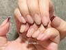 【オフ無料】フレンチネイル ¥3650［パラジェル/長さだし/フィルイン超え］