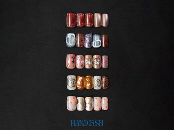 ハンドフィッシュ(handfish)の写真/instaフォロワー4万人超YURI監修デザイン定額【アートたっぷりコース¥9,000】唯一無二なアート・デザイン♪