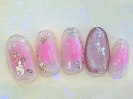 桜ネイル☆6600円