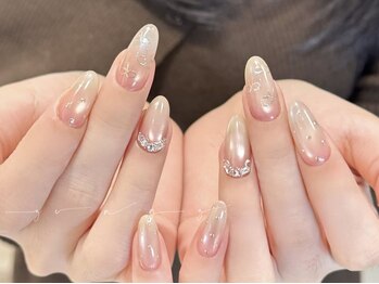 センスネイル 池袋店(Sense Nail)/秋夏ネイル　エレガントデザイン