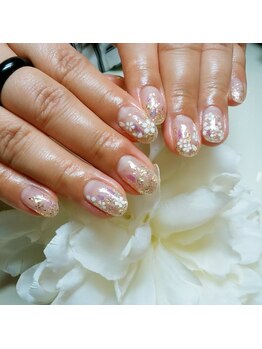 コーラル(CORAL)/オーダー桜ネイル