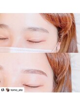 アテ(ate.)/眉スタイリング