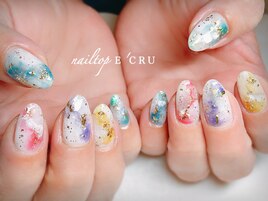 カラフル大理石