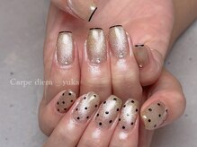 カルペ ディエム(Carpe diem)/細フレンチ×ドット