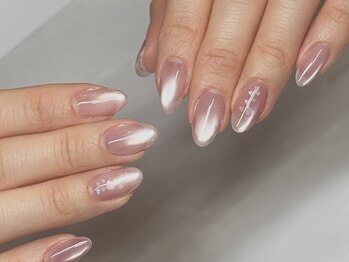 プリヴェ バイ サロンリュクス(Prive by Salon Luxe)/埋め込みハートネイル
