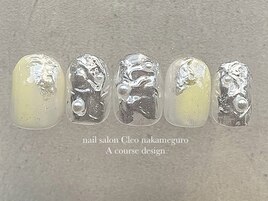 【3月】シルバー×イエロー