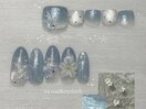 夏◇海プルメリアネイル