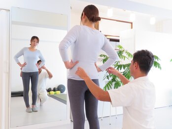 天神ダイエット整体/重心や全身の関節の可動も確認