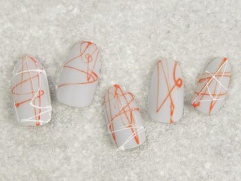 スリープ 中目黒(Sleep nakameguro)/ラインアートネイル