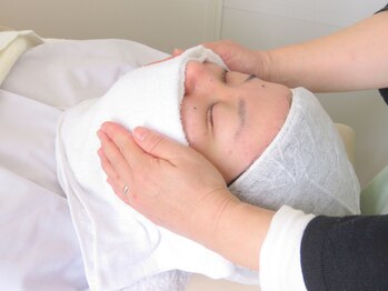 ノエビア ビューティスタジオ 熊本(NOEVIR Beauty Studio)/フェイシァル 蒸しタオル2