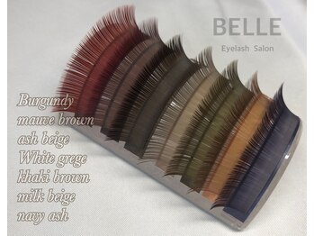ベル(BELLE)/カラーフラットラッシュ