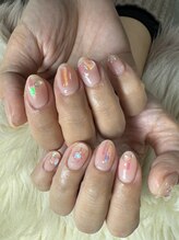 フラワーズネイル(flowers nail)/氷ネイル