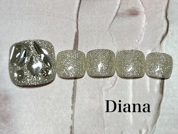 ディアナ ひたちなか高場店(DIANA)/定額ネイル　6600円　D-031