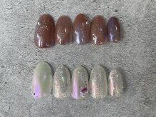 グロウ ネイル(GLOW×NAIL)/シンプル定額コース　2024年10月