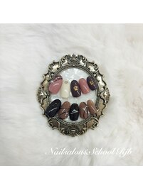 バレンタインネイル定額7100