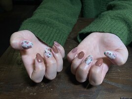 お花ネイル