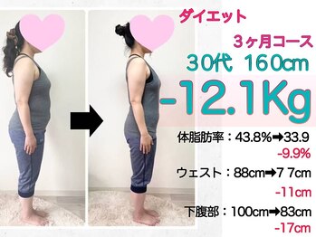 美骨矯正 ステキプロ(SUTEKI pro)の写真/【わたし史上最高の姿へ】30~40代…変わる体に本気のダイエット★整体×痩身×習慣改善で憧れシルエットを!