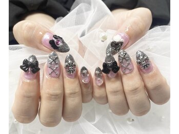 ヴァンネイルサロン 本厚木(VAN NAIL SALON)/ハンド持ち込みデザイン