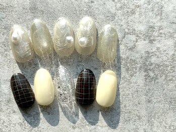 アイセンス 琴似店(EYE SENSE)の写真/【nail】ベテランネイリストとアイラッシュサロンがコラボ♪垢抜けcolorや可愛いDesignの定額コースご用意!