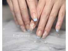 パステルブルーフラワー￥11450