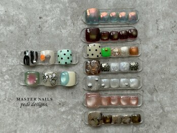マスターネイルズ(MASTER NAILS)/foot designs 2606 [定額]