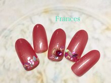 フランセス(Frances)/リーフホロ×シェルネイル