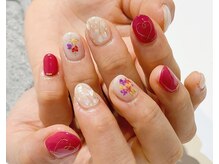ネイルズ ララ(nails Lala)/押し花＊
