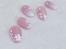 【桜ネイル　春ネイル】