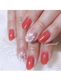 パラジェルマーガレットネイル☆