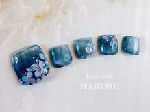 ラグジュアリーネイル ハローズ(HAROSE)/FOOT ジェルアートコース
